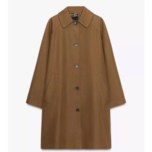 NWT Zara Midi Trench